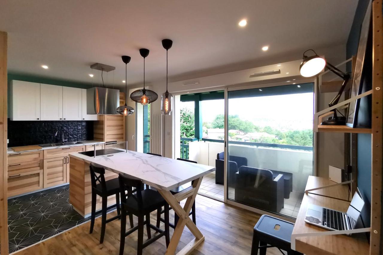 Ilunabarra - Appartement Calme, Vue Mer, Parking - WiFi&Netflix Ciboure Bagian luar foto