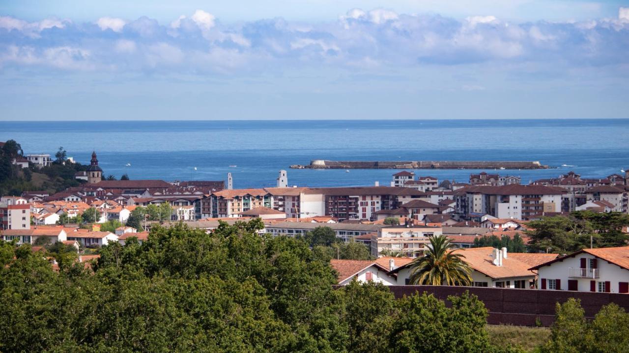 Ilunabarra - Appartement Calme, Vue Mer, Parking - WiFi&Netflix Ciboure Bagian luar foto