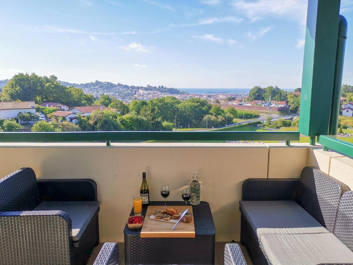 Ilunabarra - Appartement Calme, Vue Mer, Parking - WiFi&Netflix Ciboure Bagian luar foto