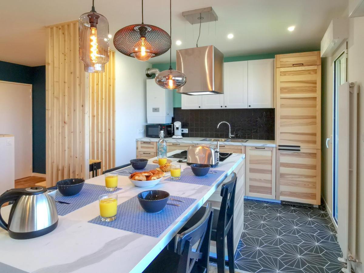 Ilunabarra - Appartement Calme, Vue Mer, Parking - WiFi&Netflix Ciboure Bagian luar foto